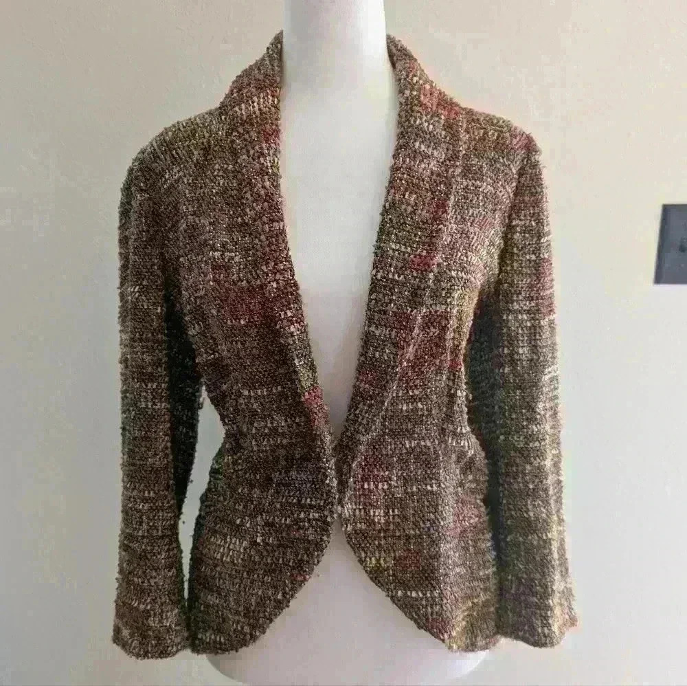 Vintage ETCETERA  Tweed Blazer Summer Sunset